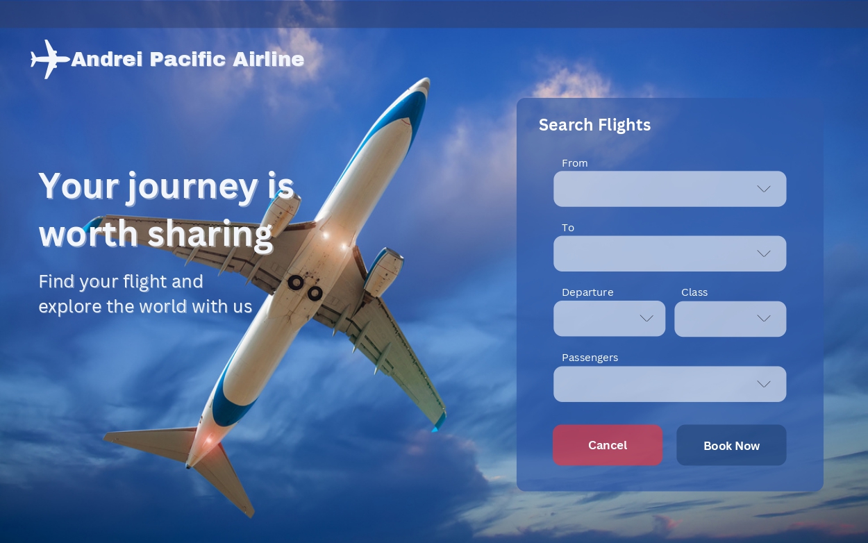 Flight Booking System interface showing available flights